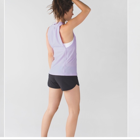 EUC Lululemon Training Tough Tank Pretty Purple Size 8 - Picture 7 of 9